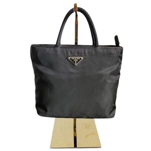 Prada Dark Hunter Green Nylon Small Tote